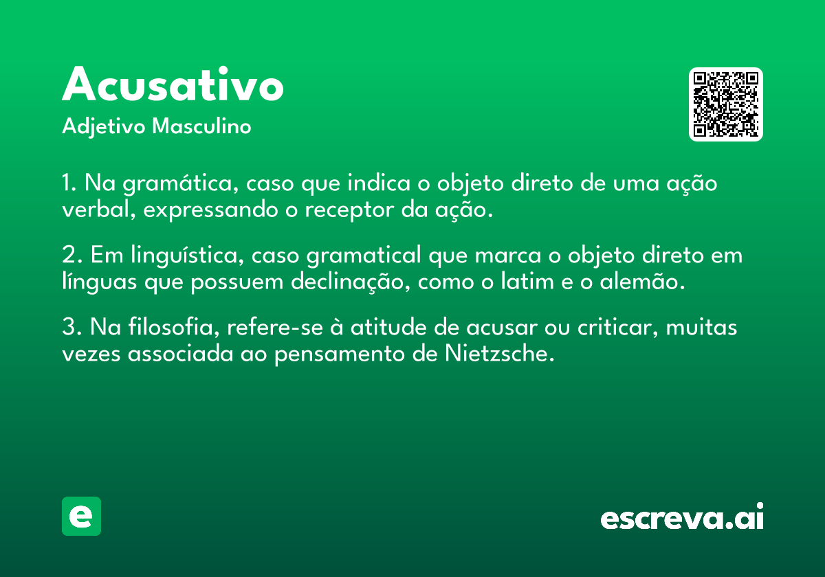 acusativo