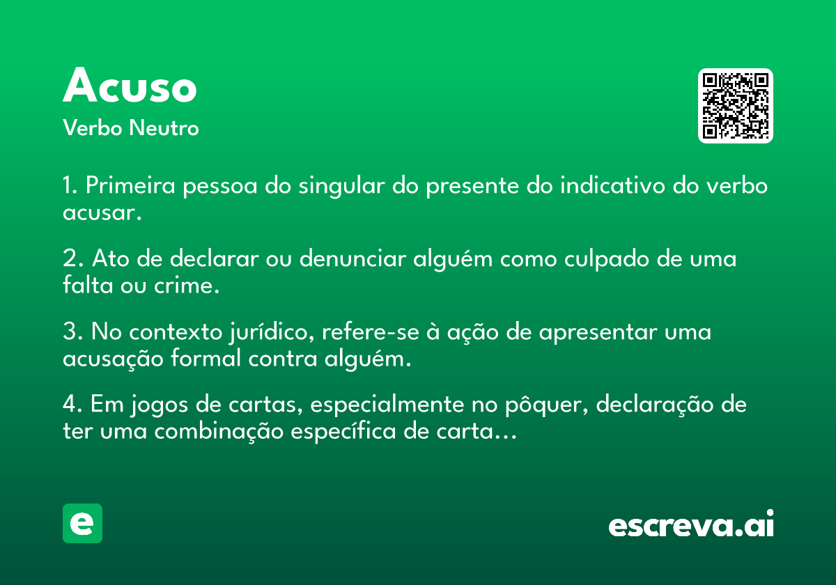 acuso