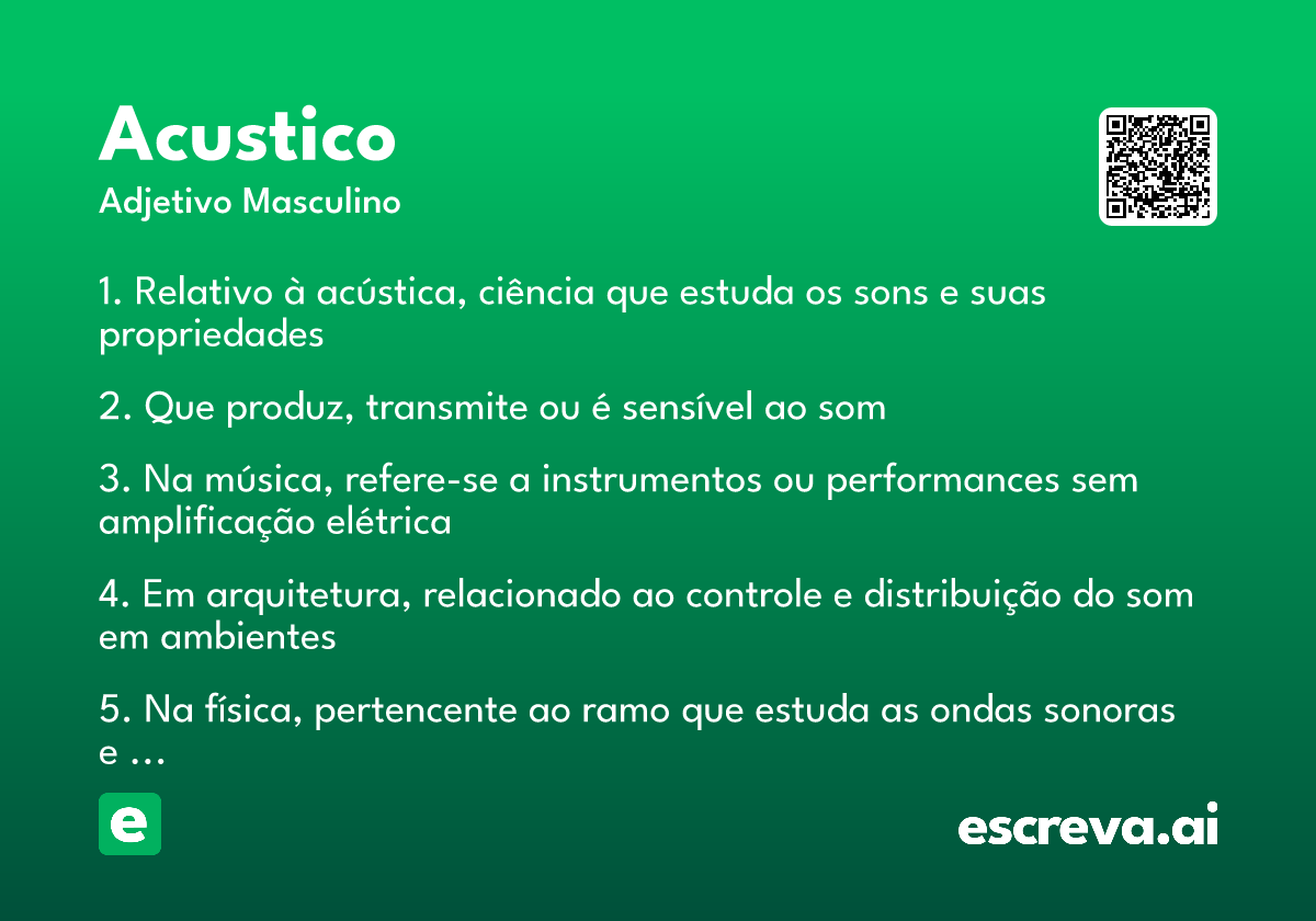 acustico