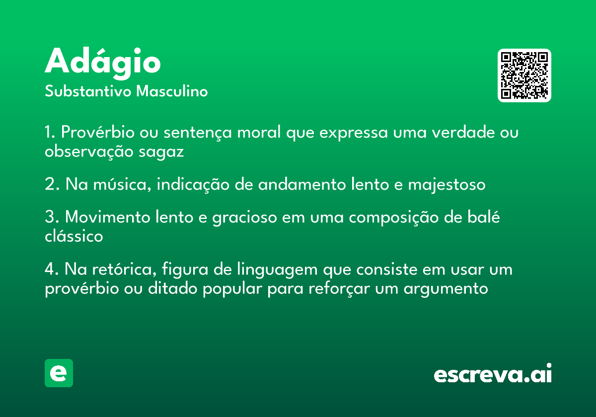 adágio