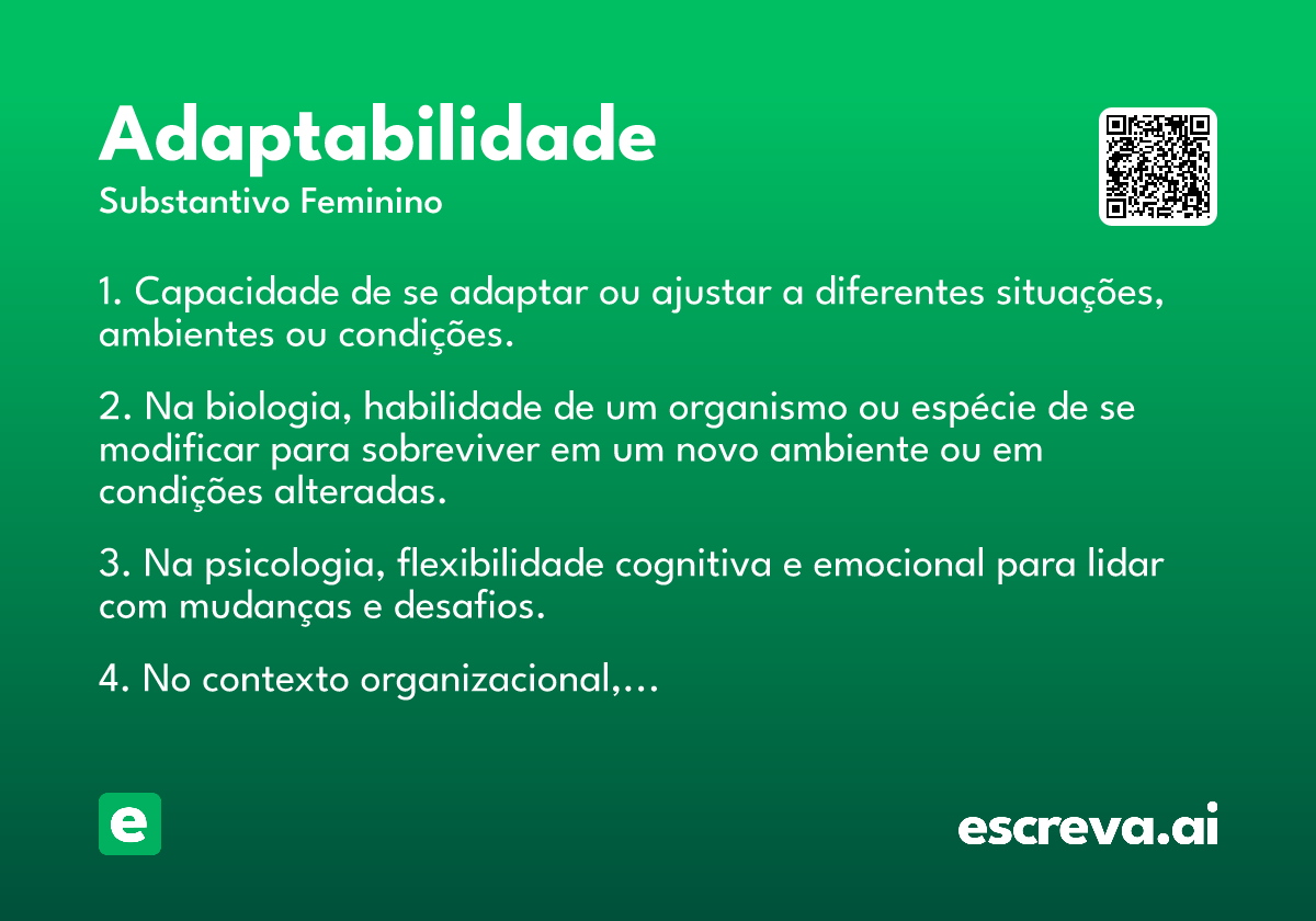 adaptabilidade