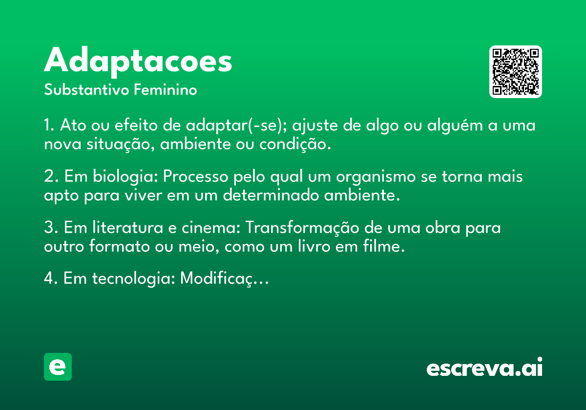 adaptacoes