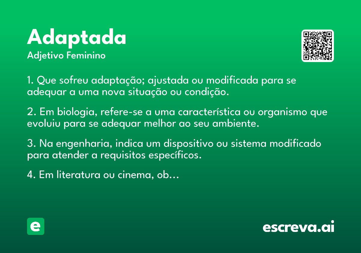 adaptada