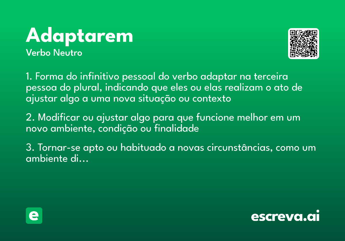 adaptarem