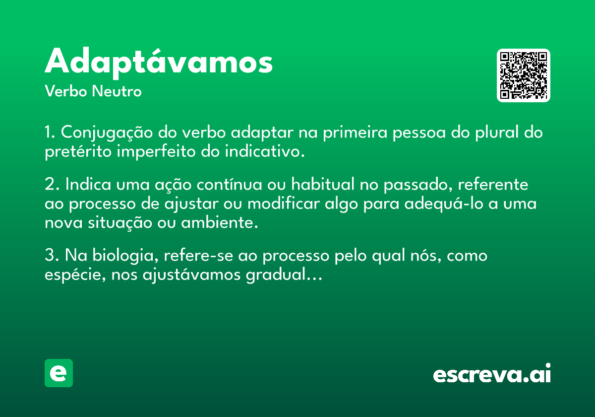 adaptávamos