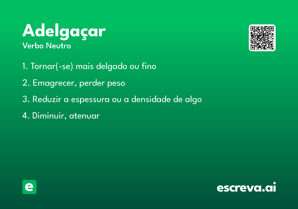 adelgaçar