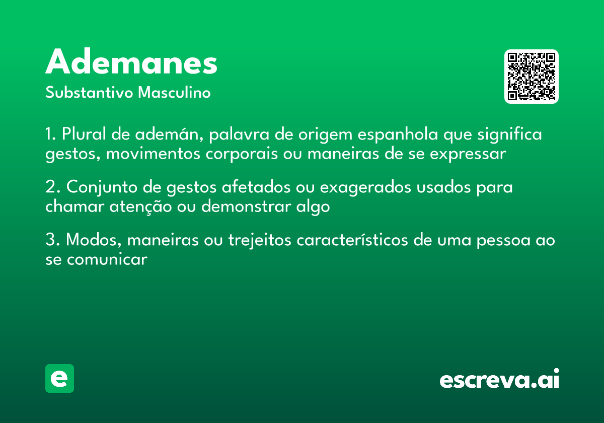 ademanes