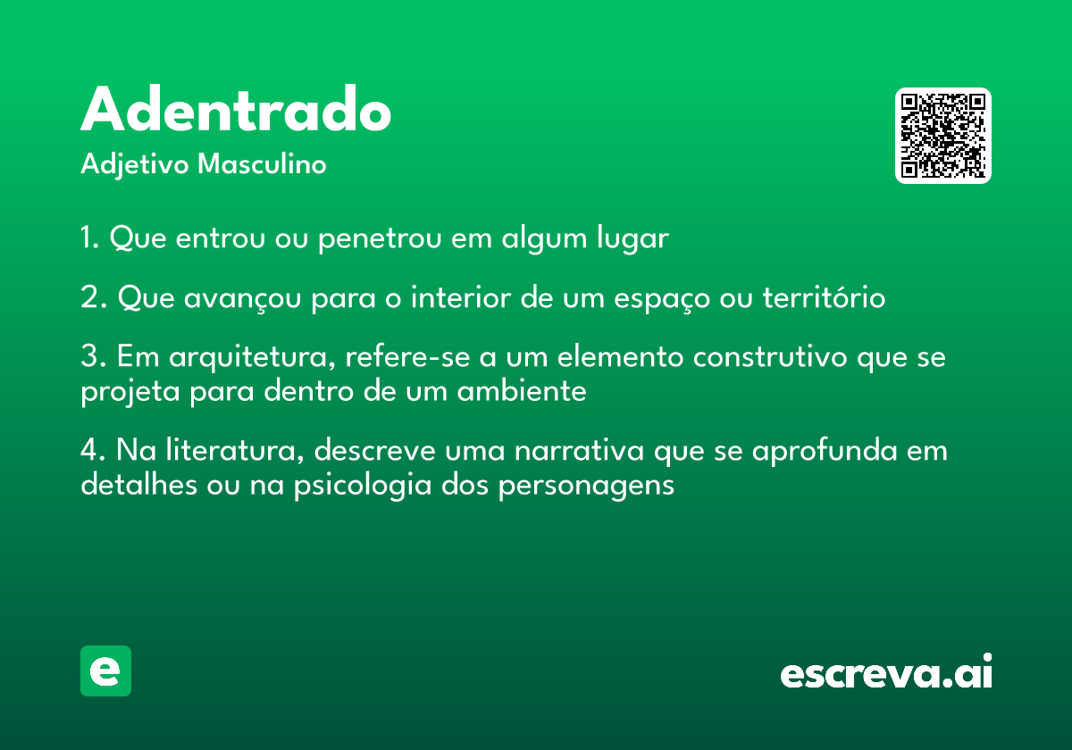 adentrado