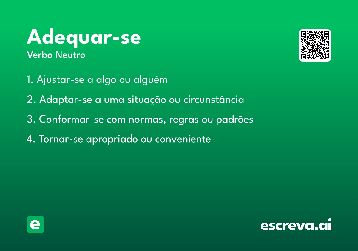 adequar-se