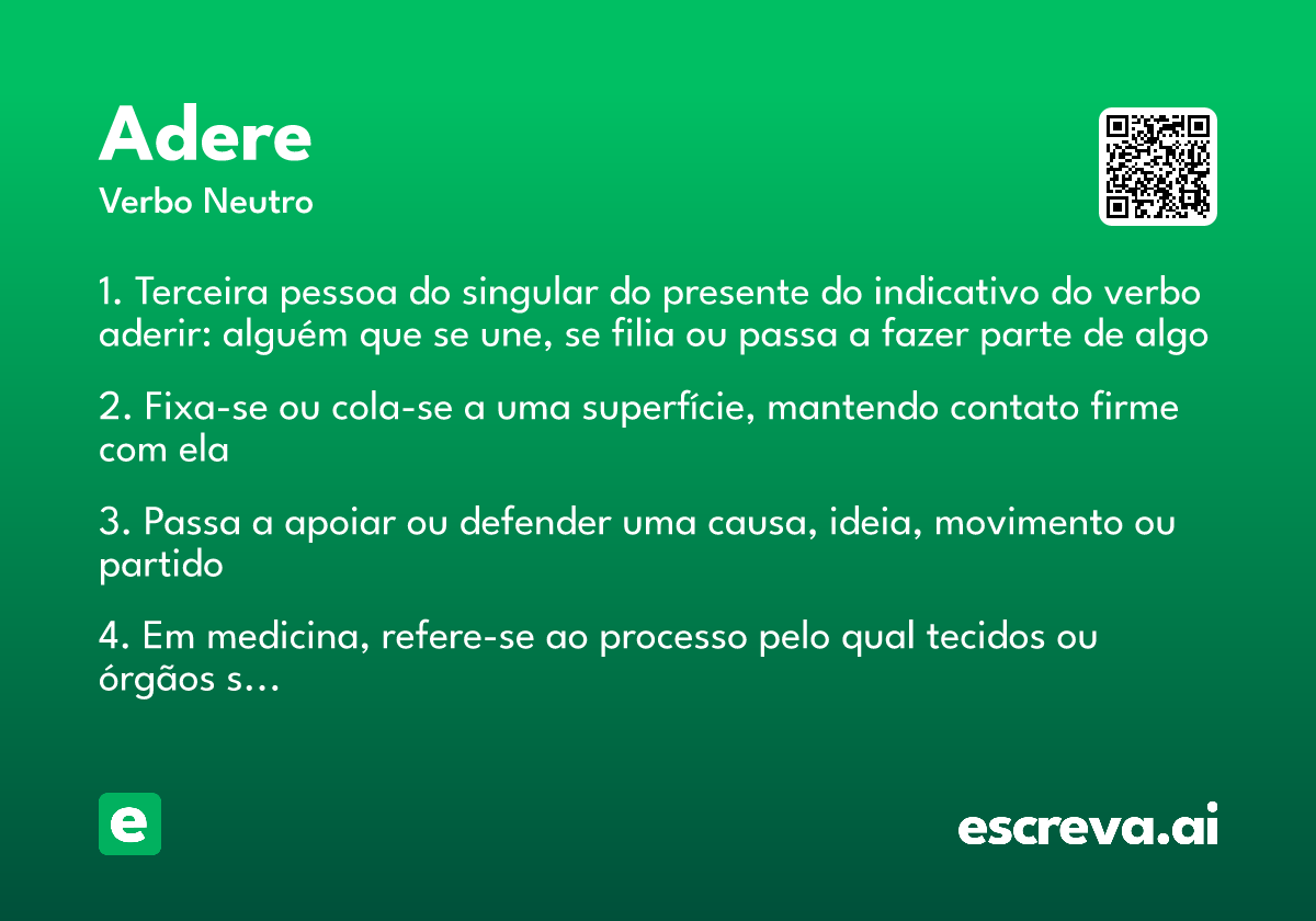 adere