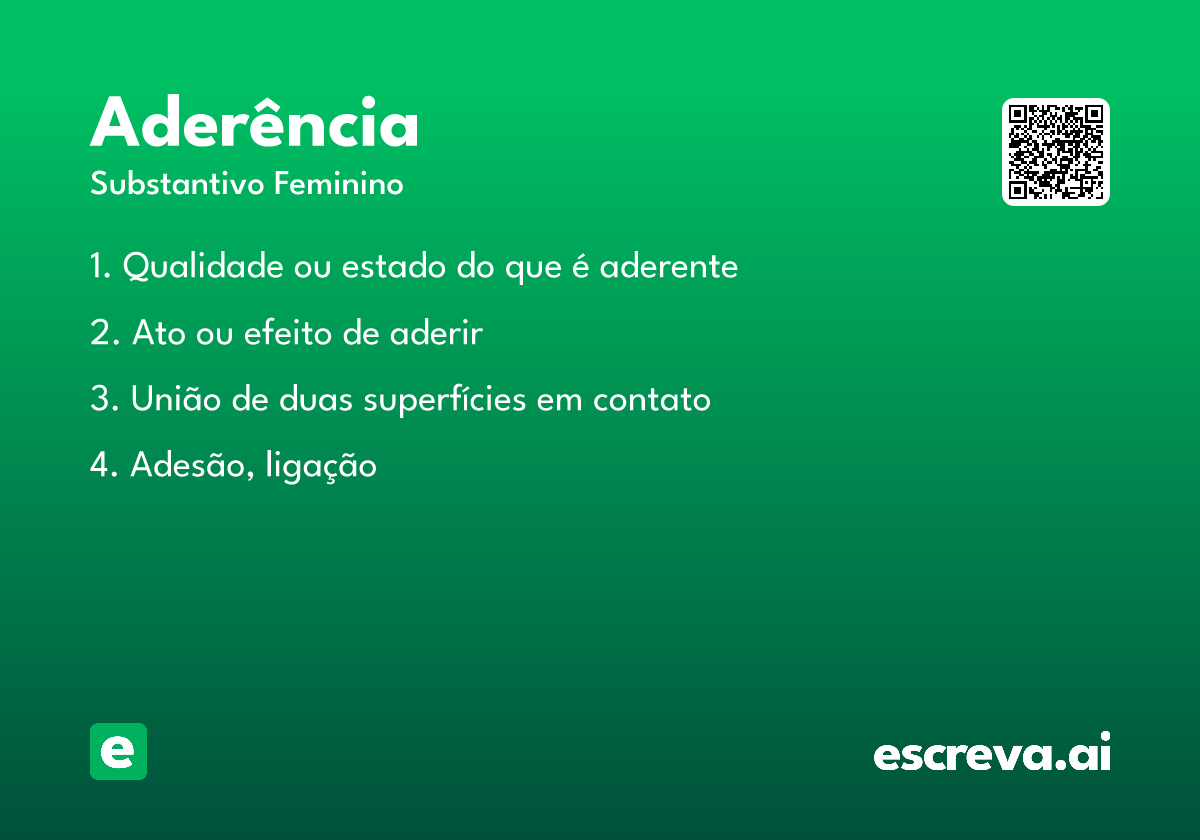 aderência