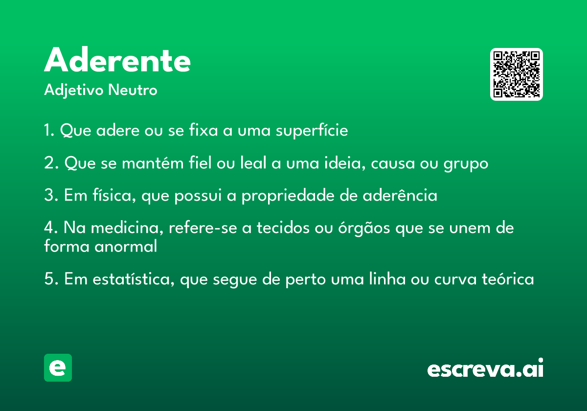 aderente