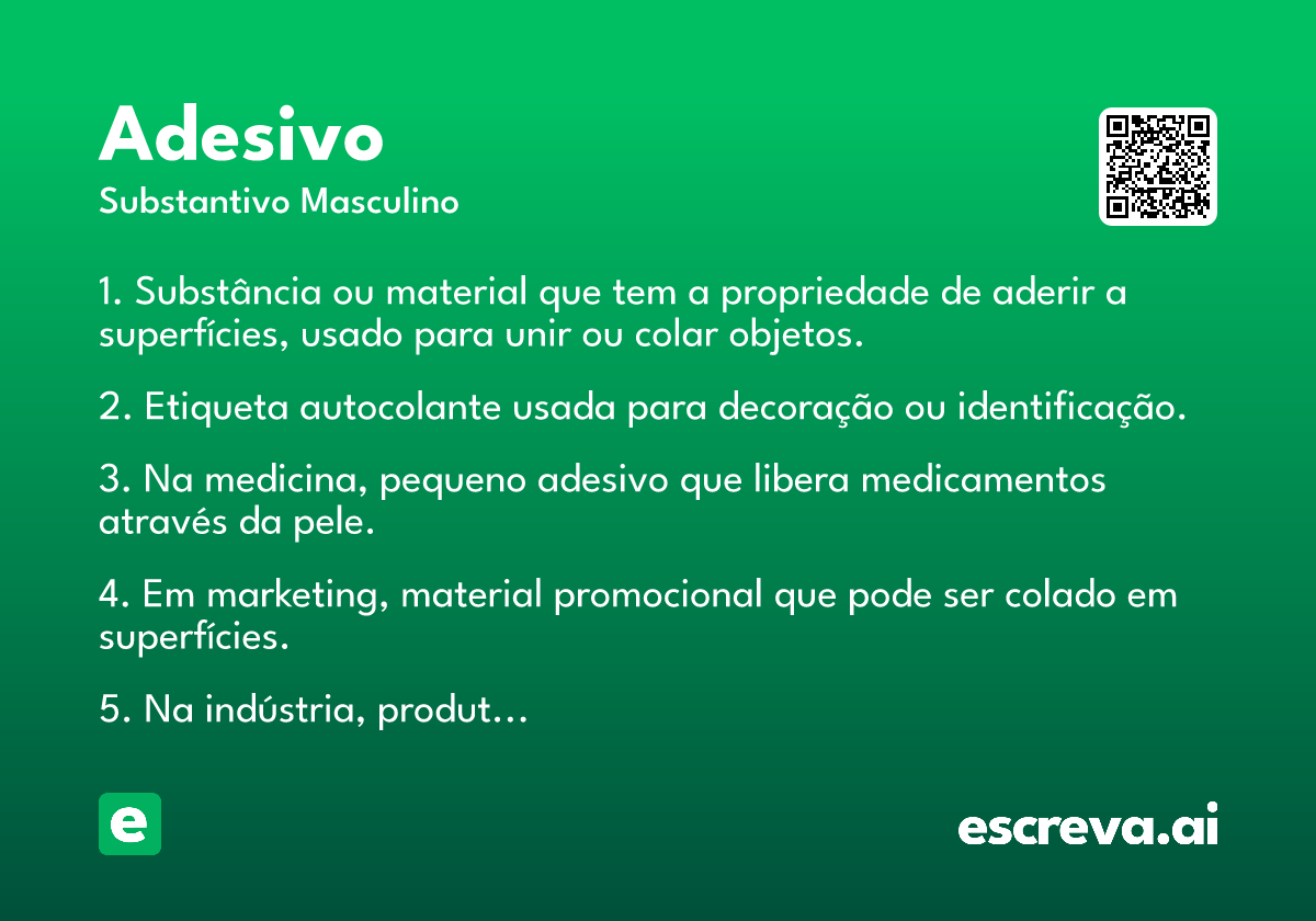 adesivo