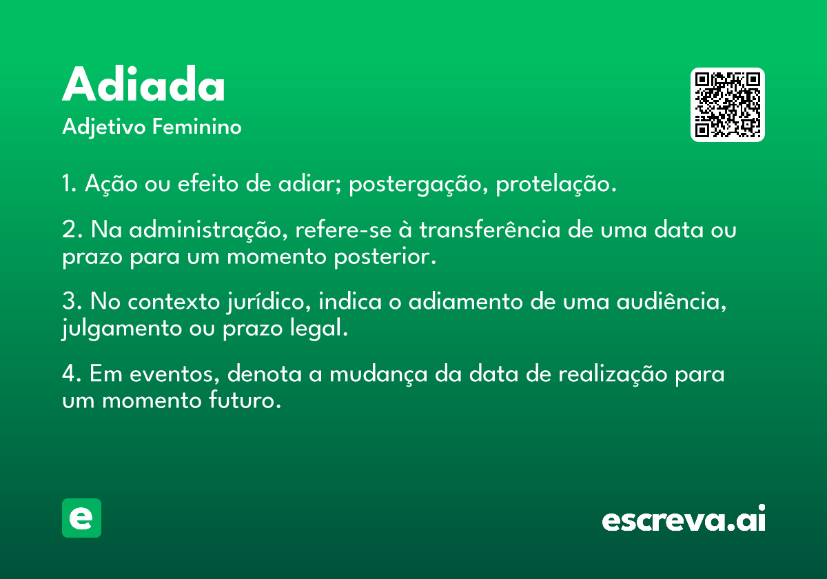 adiada