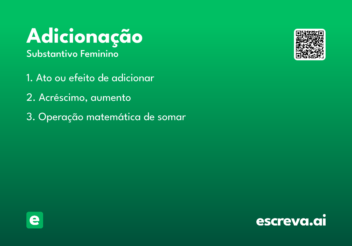 adicionação