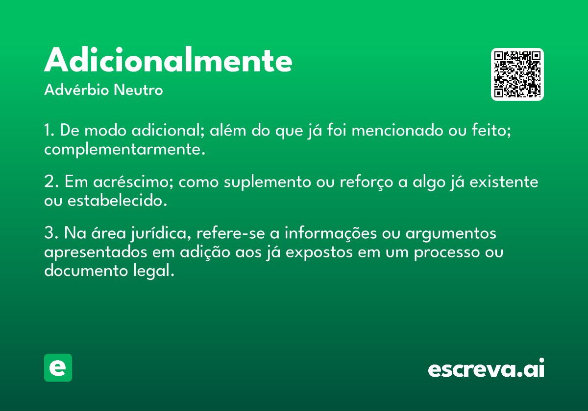adicionalmente