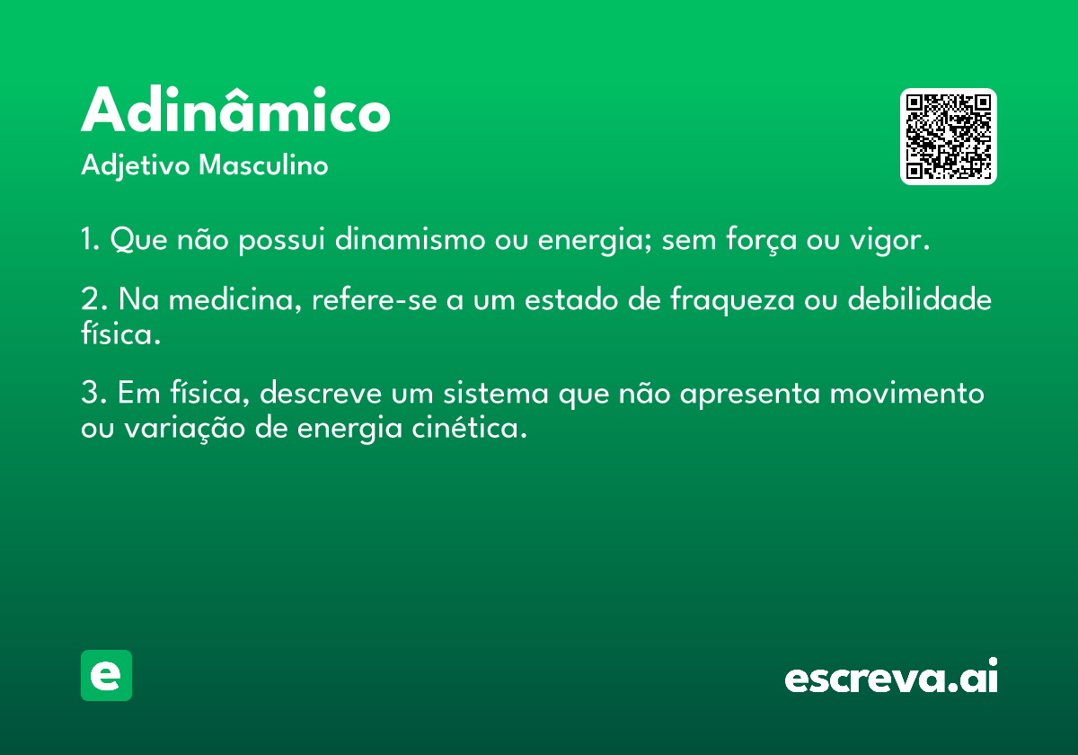 adinâmico