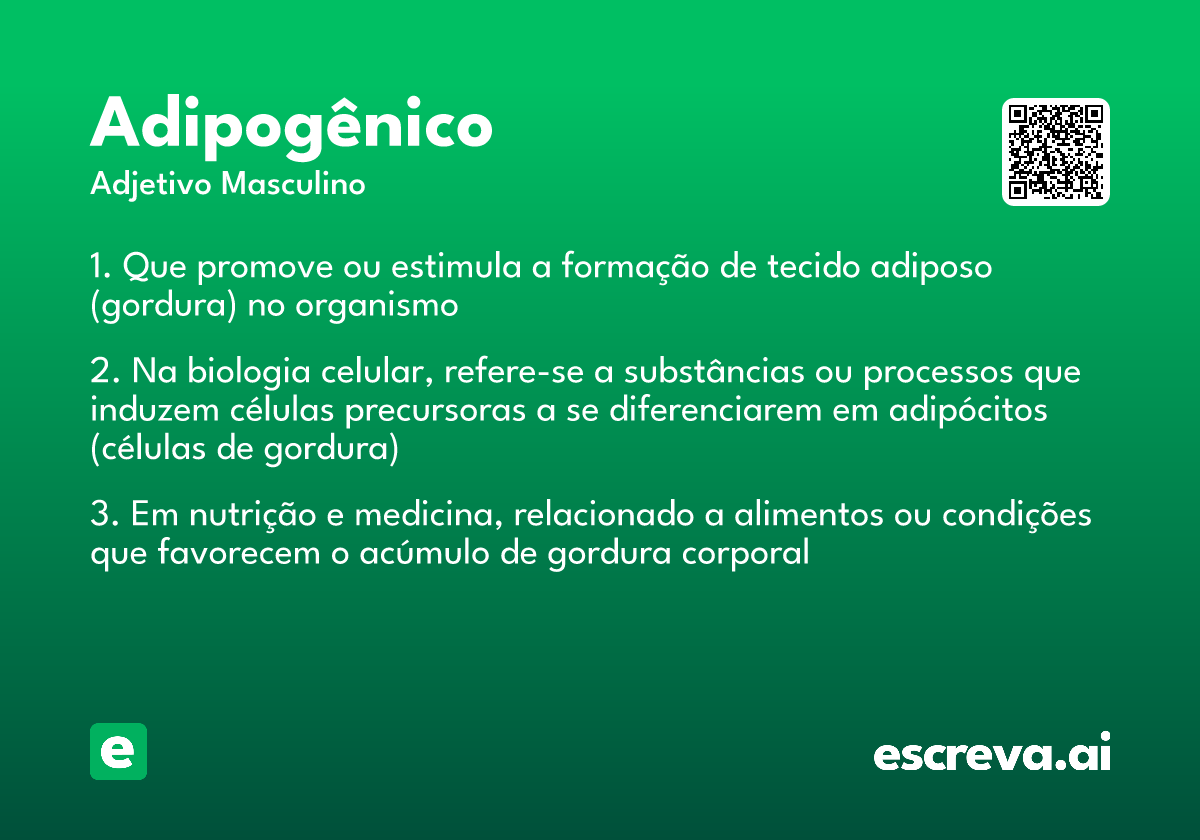 adipogênico