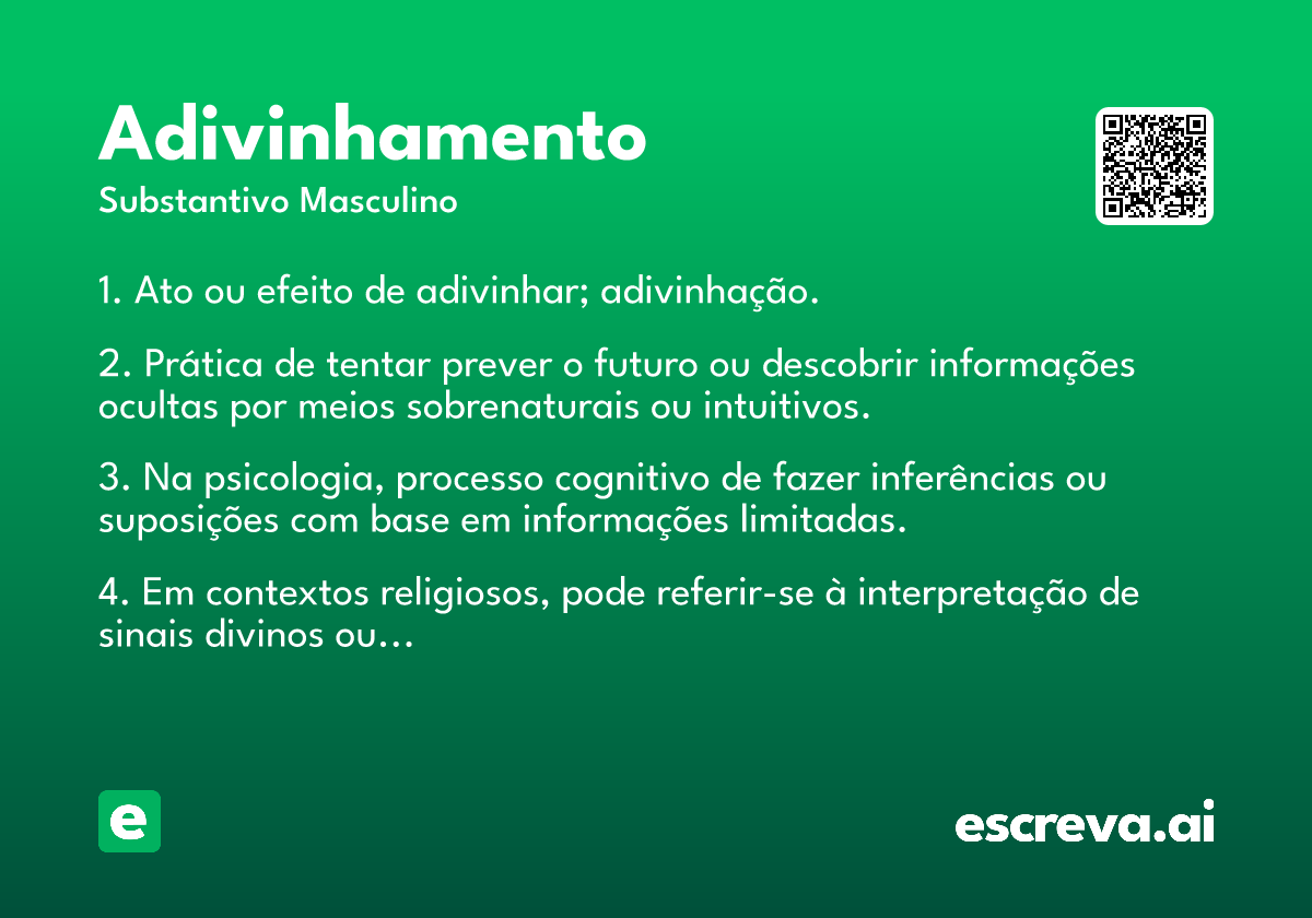 adivinhamento