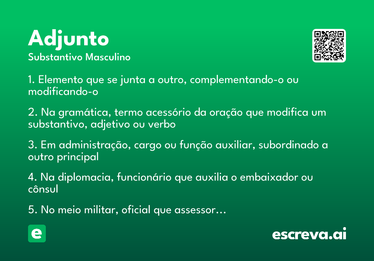 adjunto