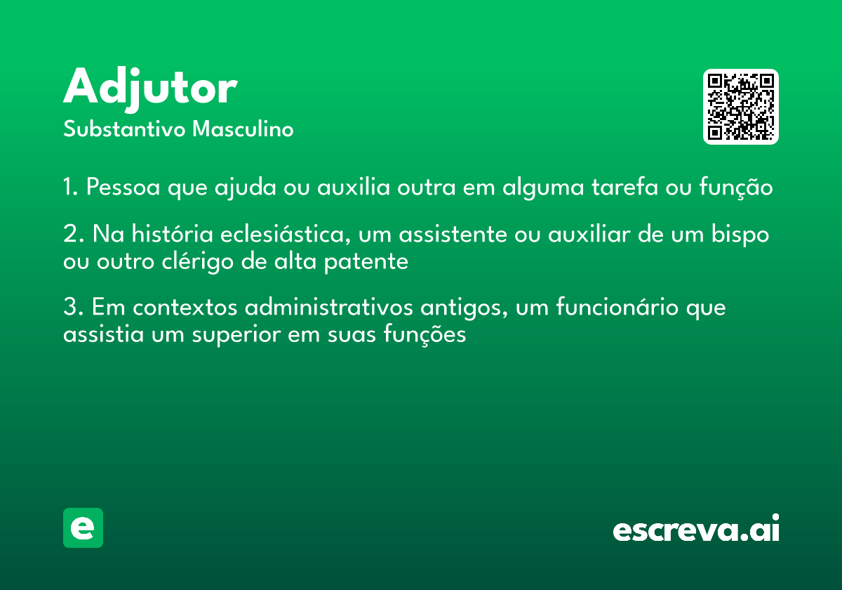 adjutor