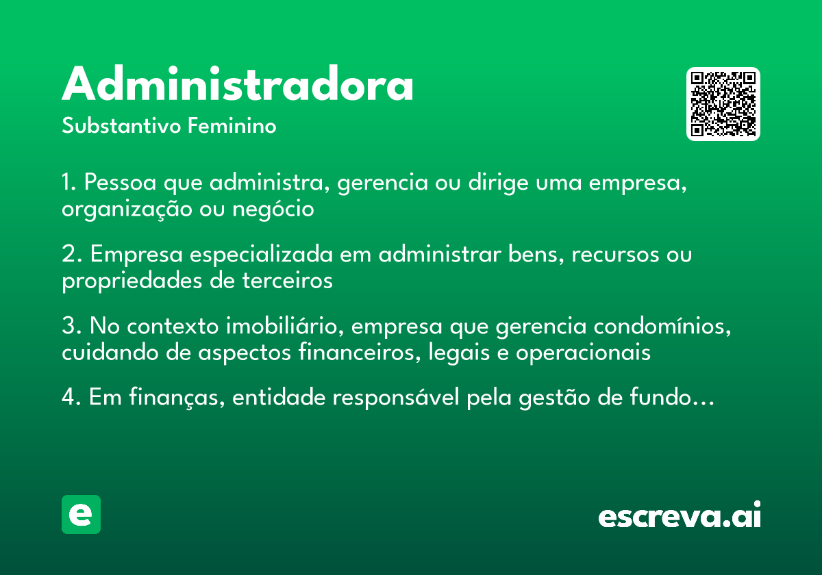 administradora
