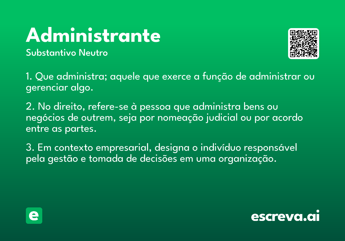 administrante