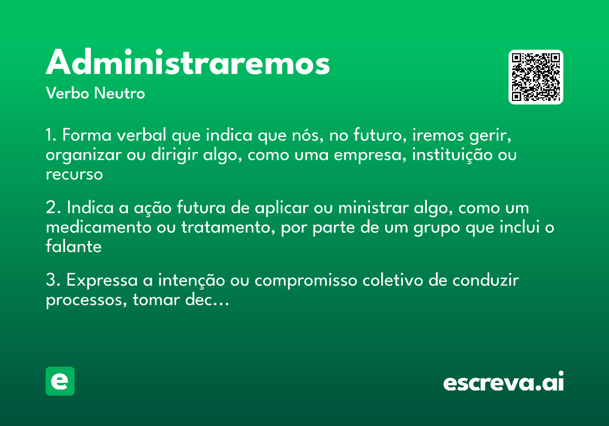 administraremos