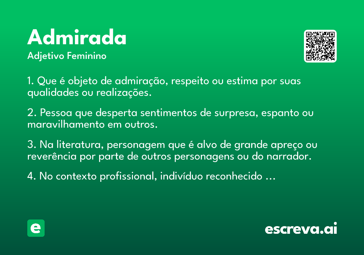 admirada