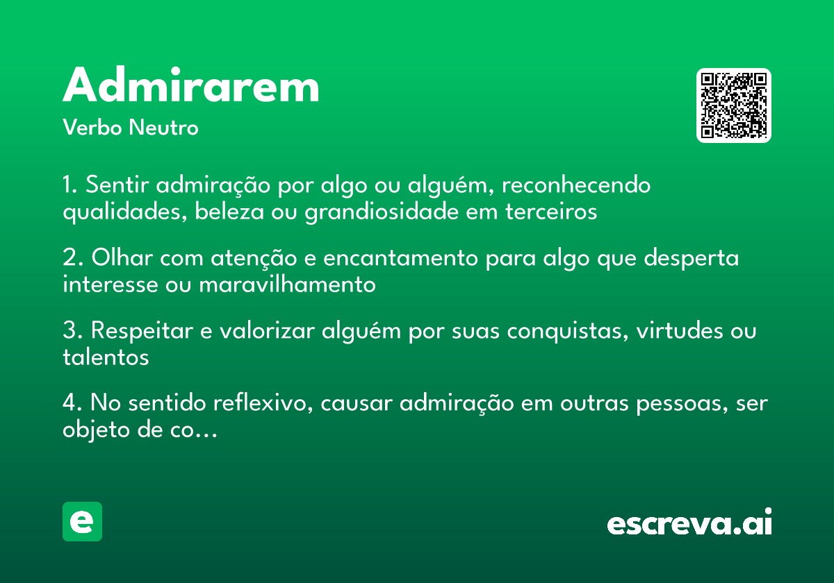 admirarem