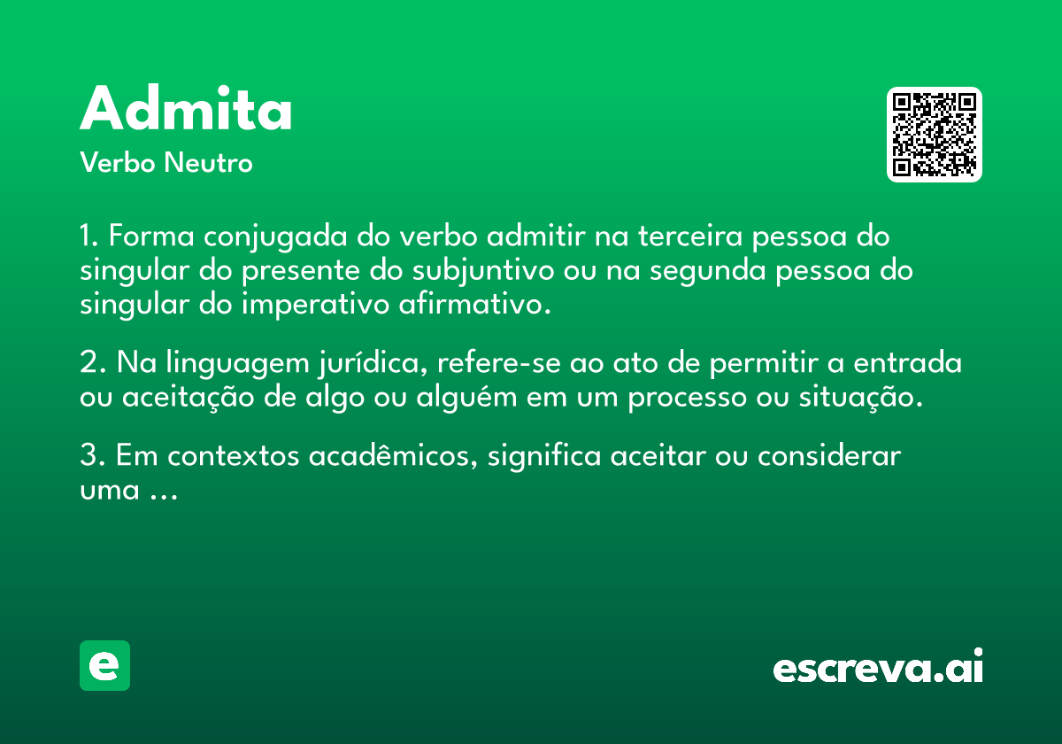 admita