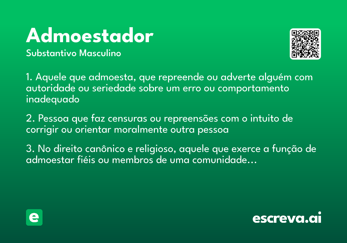 admoestador