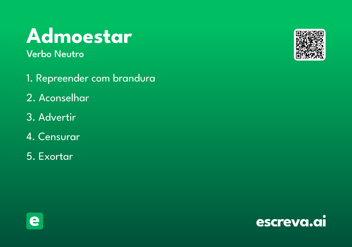 admoestar