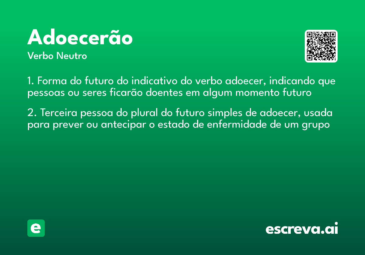 adoecerão