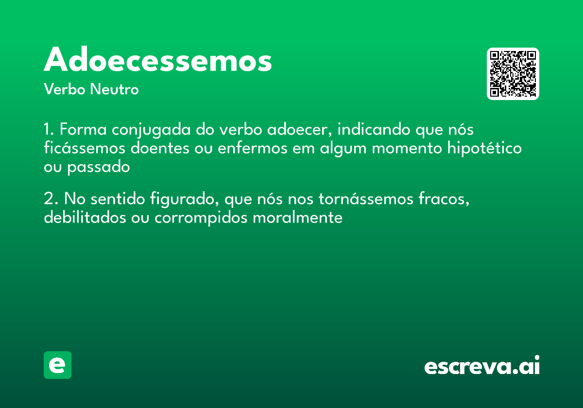adoecessemos