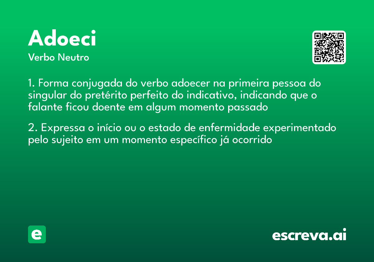 adoeci