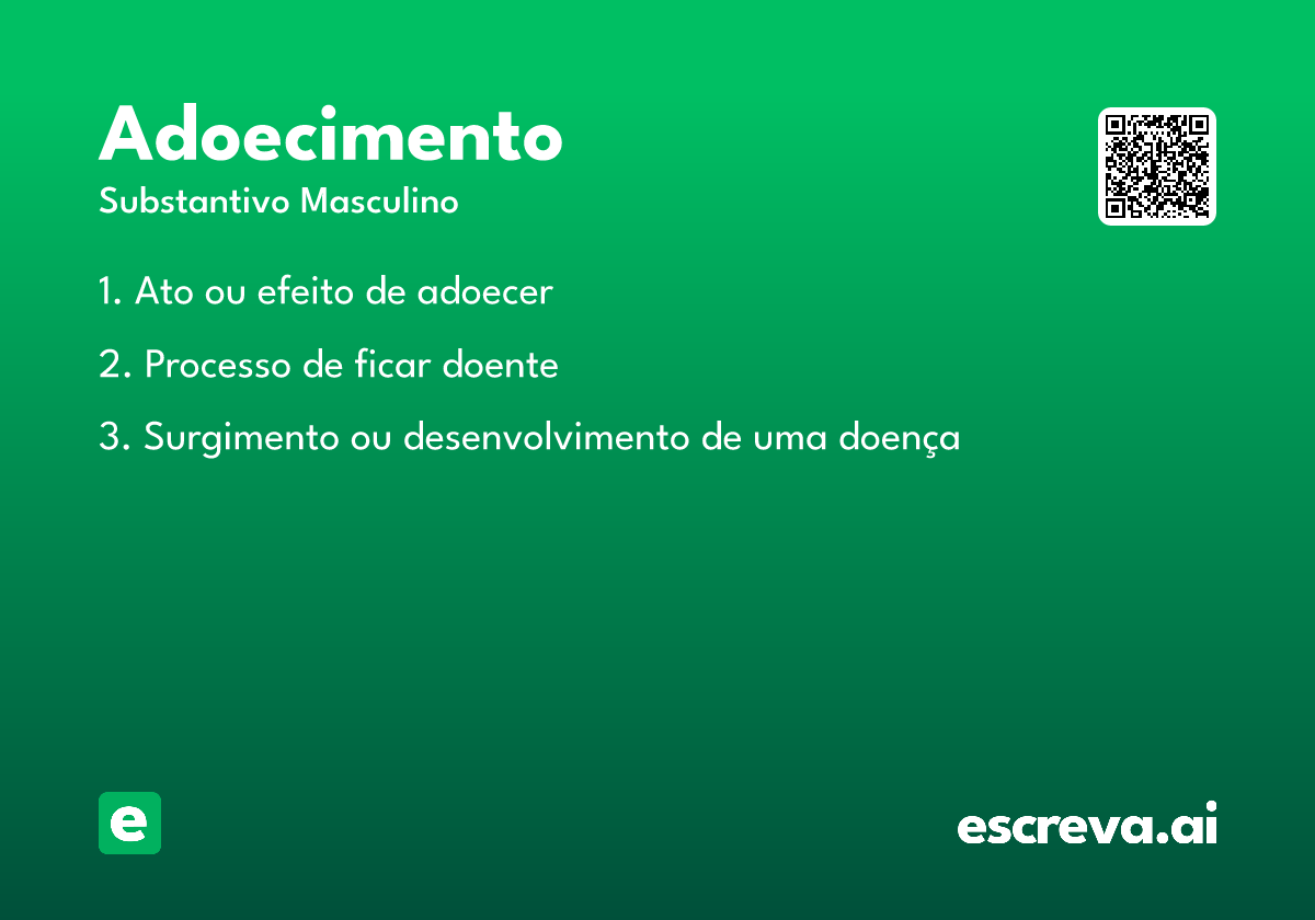 adoecimento