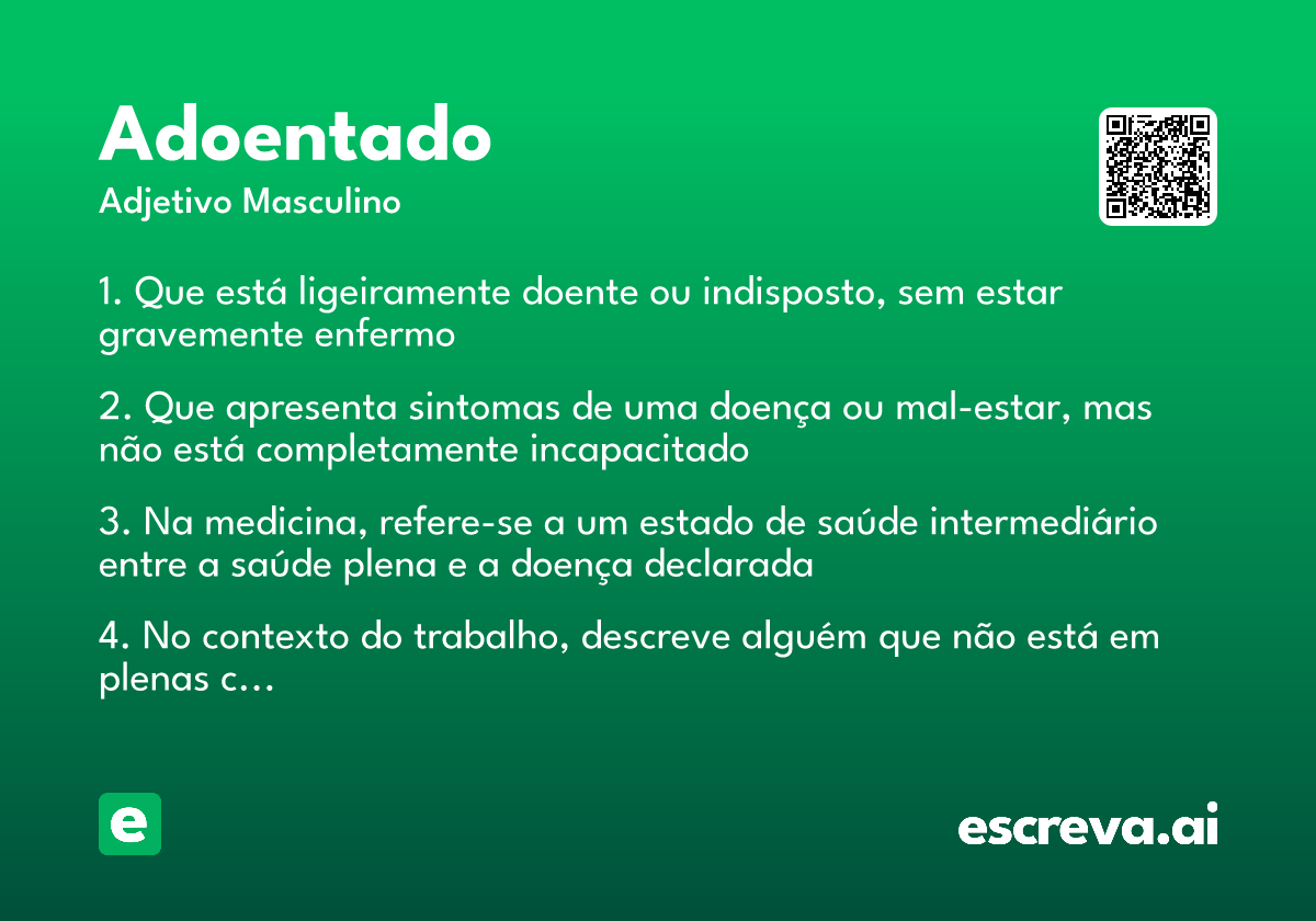 adoentado
