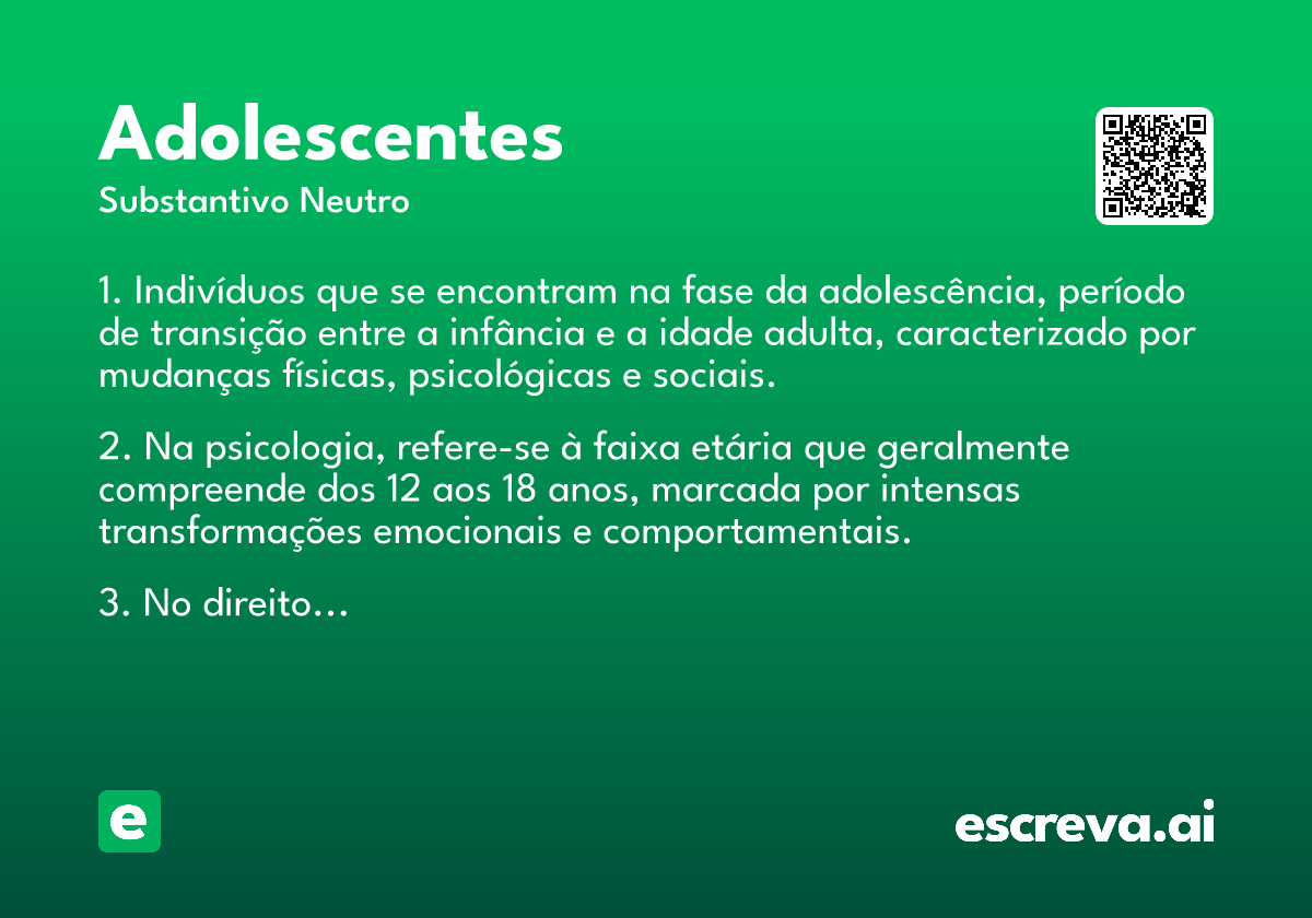 adolescentes