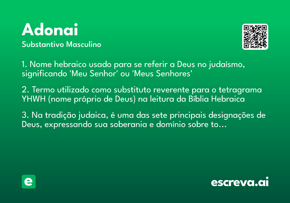 adonai
