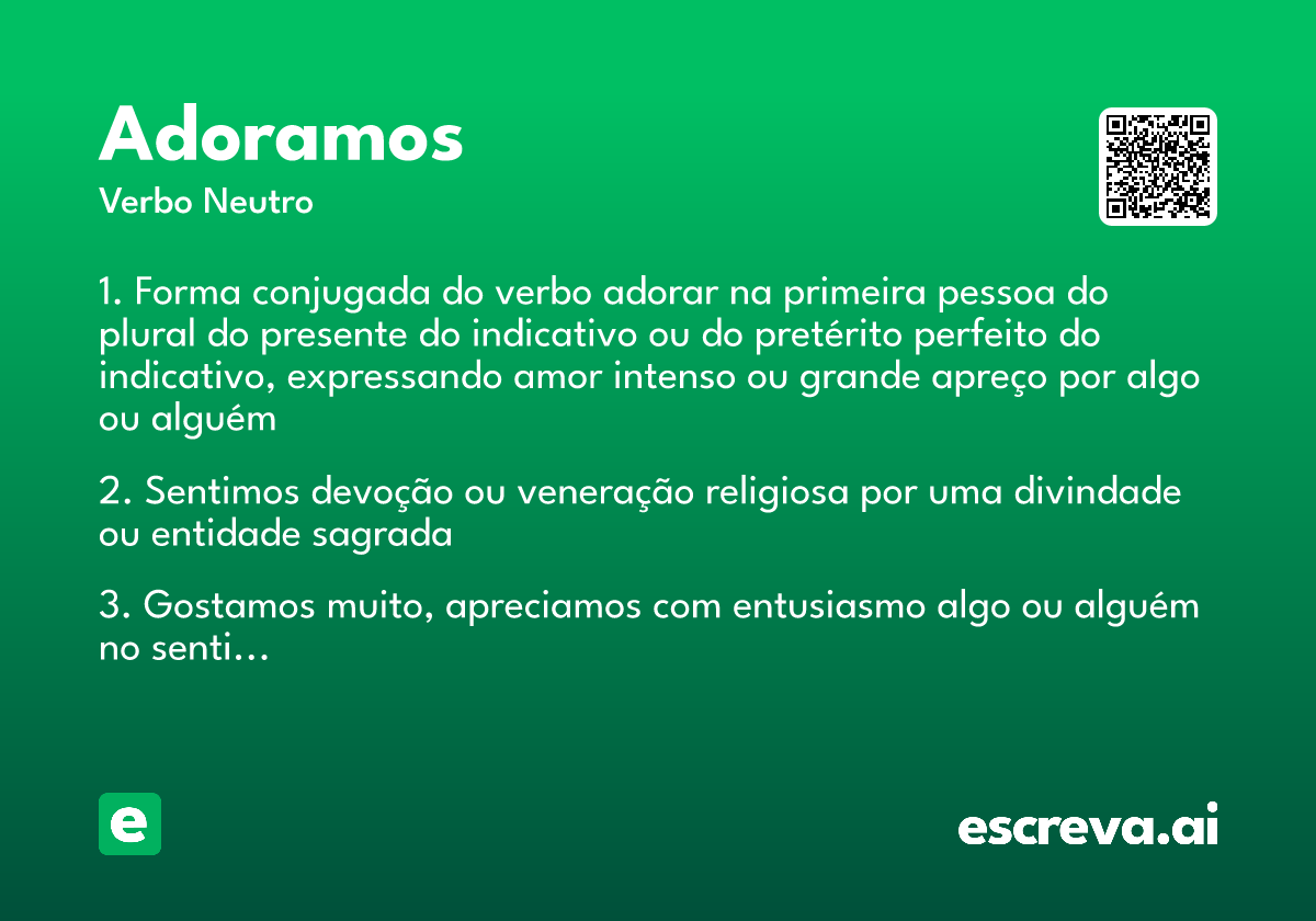 adoramos
