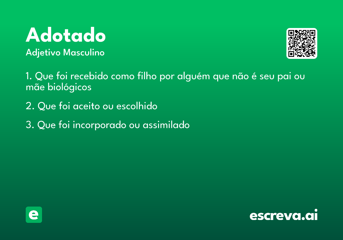 adotado