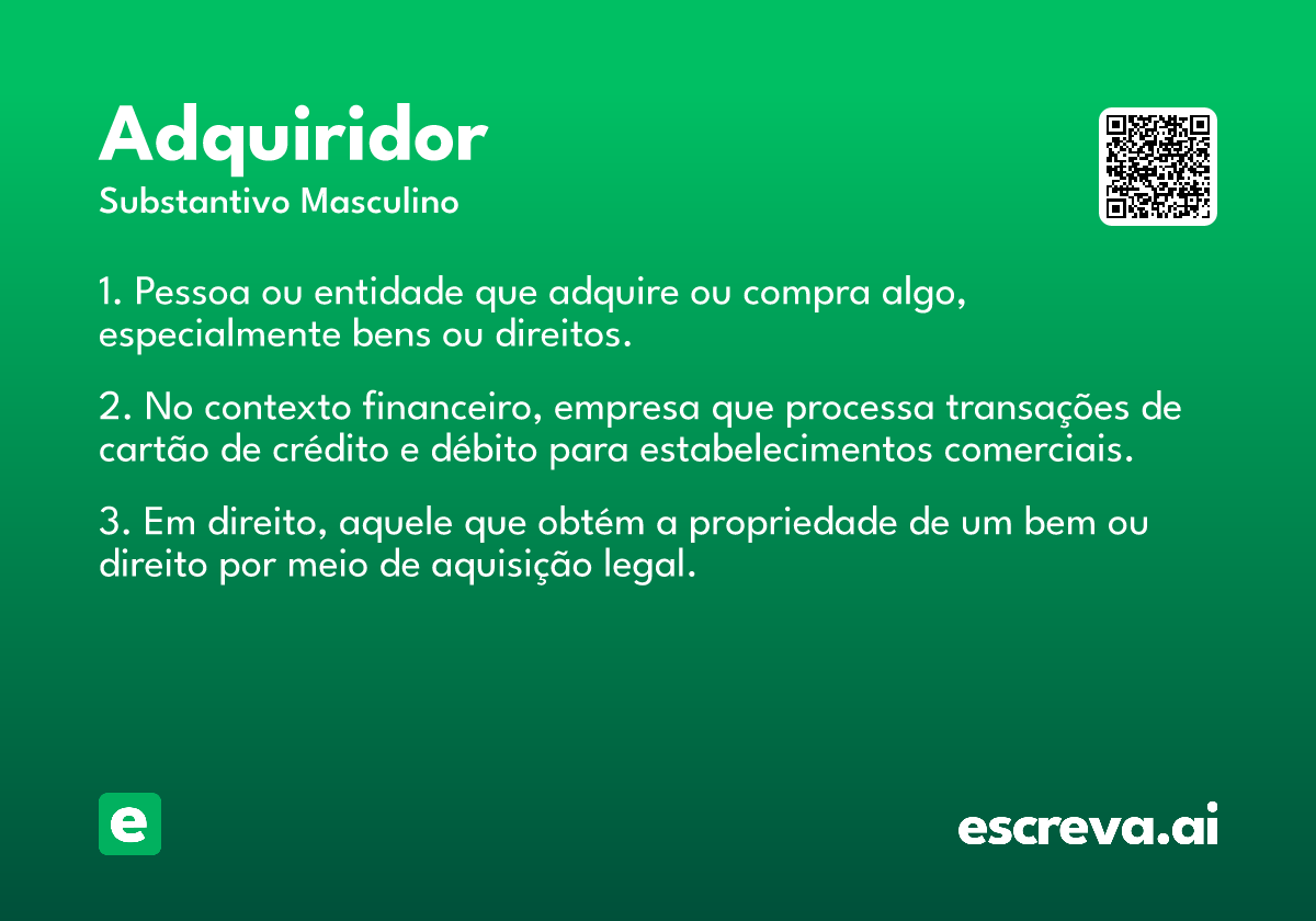 adquiridor