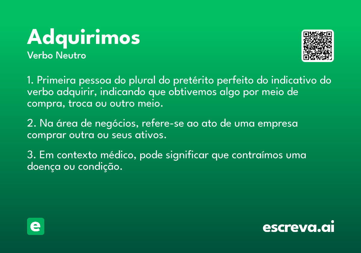 adquirimos