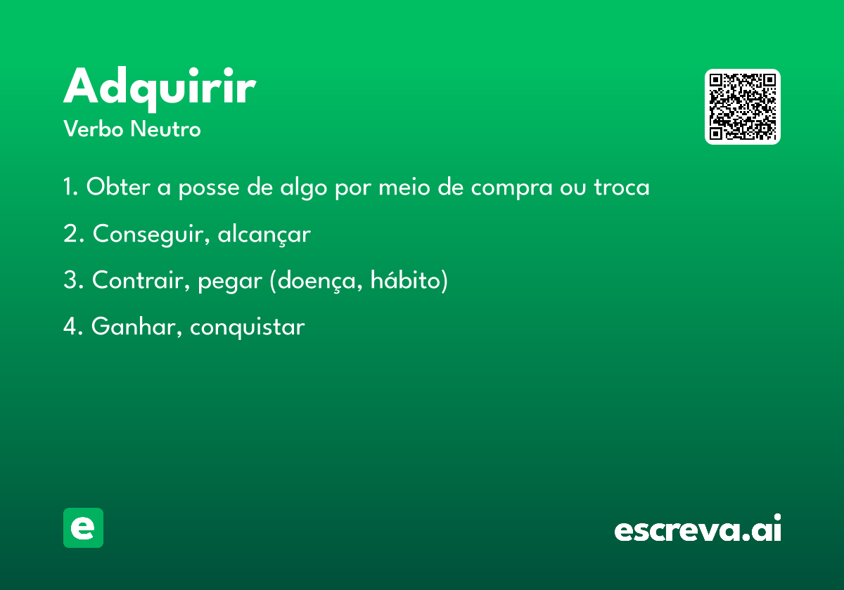adquirir