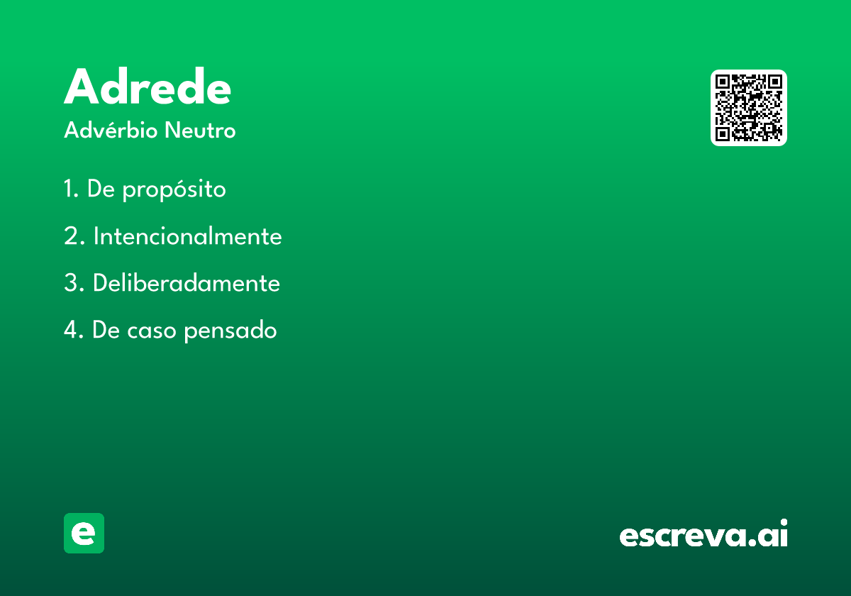 adrede