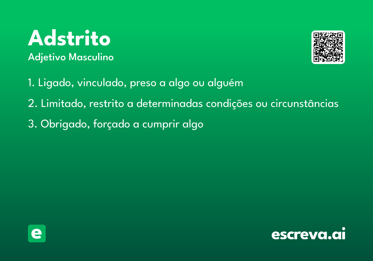 adstrito