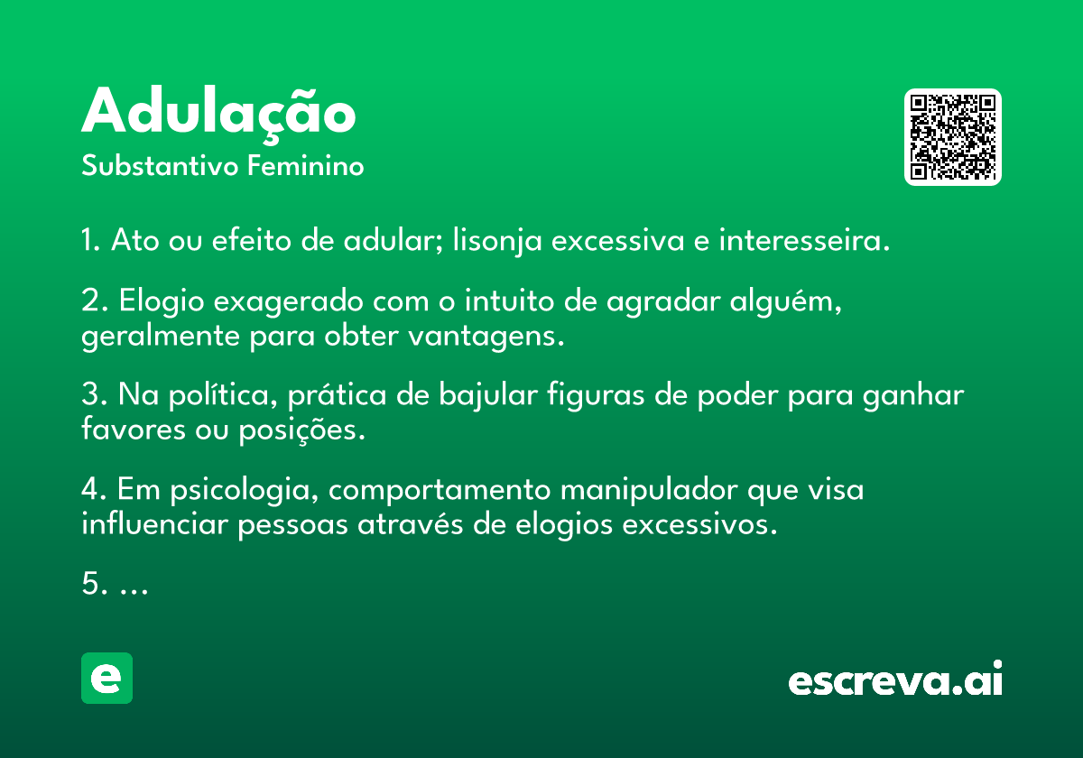adulação
