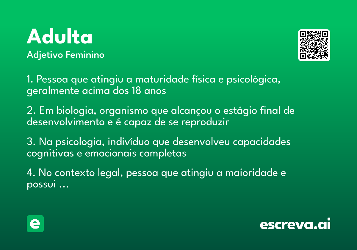 adulta