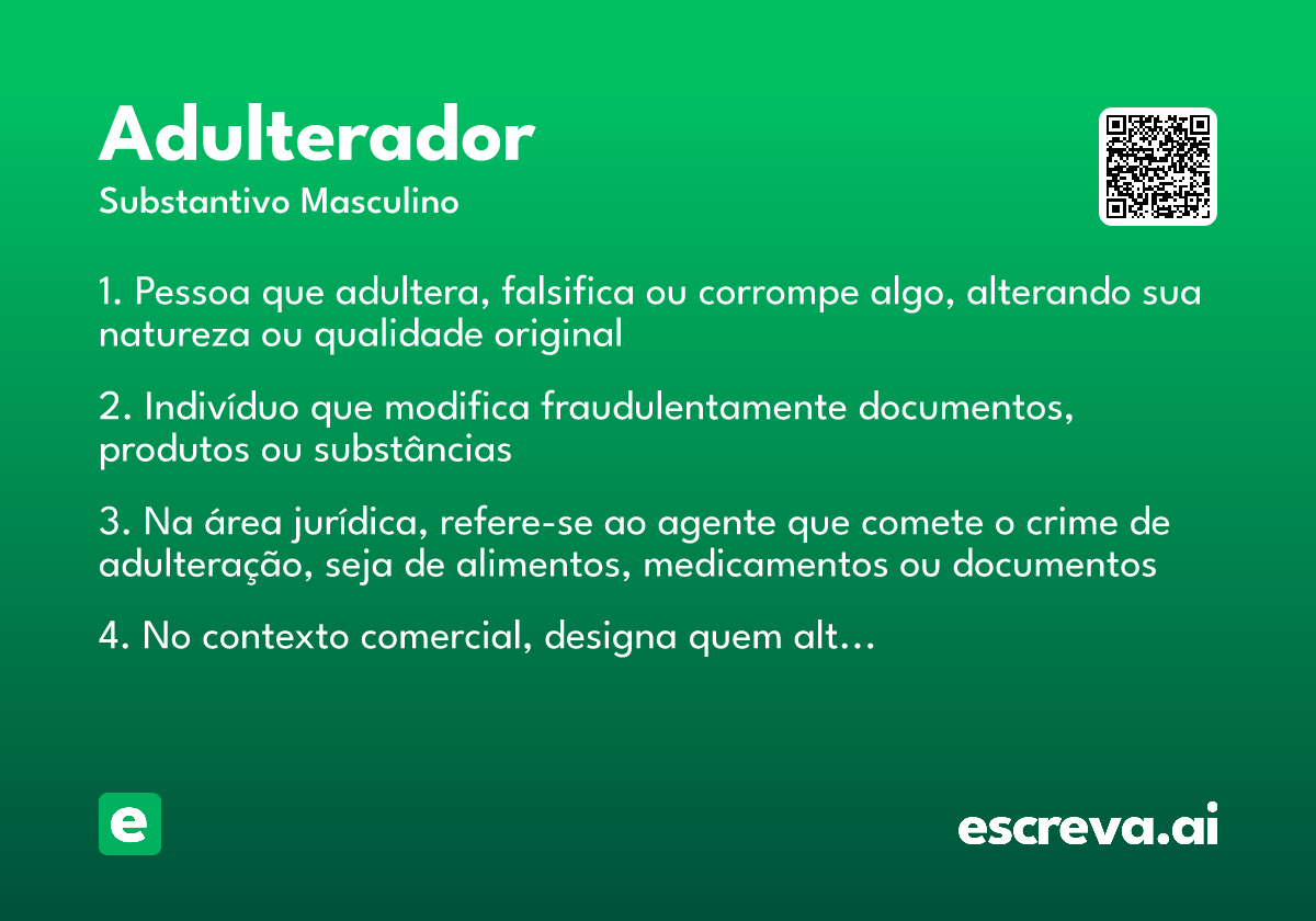 adulterador